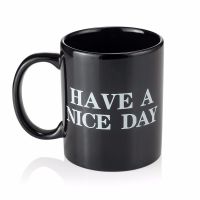 【A Smart and Cute】 Creative Coffee Mug Middle Finger Funny Cup for Milk Tea Nice Gifts