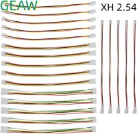 10Pair Micro JST XH 2.54 2P 3P 4P 5P 6PIN Double End Female and Male Wire Connection Plug Extension Cord XH 2.54mm 20cm