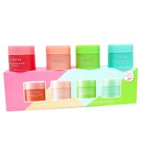 riosquarerich Laneige Lip Sleeping Mask Mini Kit เพิ่มความชุ่มชื่นในระหว่างวัน อุดมด้วย Vitamin C