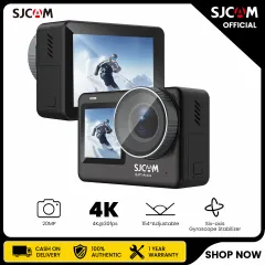 SJCAM SJ6Pro 4K60fps 24MP Action Camera Dual Screen with Stabilization 2.0,  Underwater 40m Waterproof Camera Support Externalmic and Remote