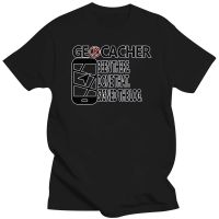 Geocachers เสื้อเชิ้ตผ้าคอตตอน100% สำหรับผู้ชาย,เสื้อยืดดีไซน์ใหม่เสื้อคอกลมแฟชั่นแขนลำลองขาสั้นพิมพ์ลายแฟชั่นเสื้อคอกลมฤดูร้อนขายส่งเสื้อยืดตลก