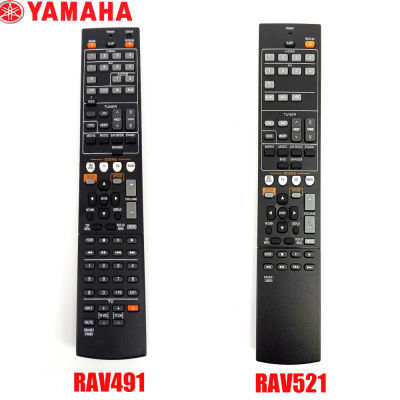 รีโมทคอนโทรลสำหรับ YAMAHA AV RAV521/RAV491 RAV375 RAV462 RAV463 RAV521 RAV522 RX-V377 RX-V447 RX-V479 YHT-4910U HTR-2064 HTR-2064SZ RX-V377BLFor Yamaha RAV435 WW510700 RAV463 RAV462 ZA113500 RAV521 RTZJ665000 ZJ66500 ZJ665000ตัวรับสัญญาณเสียง