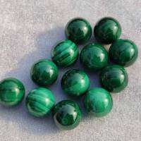 1ชิ้นลูกบอลหินธรรมชาติ Malachite