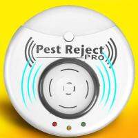 SRONTT Pest ปฏิเสธ Pro Ultrasonic Repeller บ้านแมลงบนเตียงไรแมลงสาบแมงมุม EU Plug