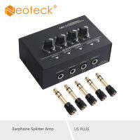 Neoteck Professionalช่องหูฟังมินิSplitter AMP Balanced TRSหูฟังแจ็คตัวจ่ายและทีอาร์เอสเสียงอินพุตสเตอรีโอแอมป์