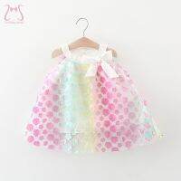 【HOT】☎❀ Colorful Flowers Baby Birthday Evening Toddler Sleeveless Children Kids 0 To 3 Years