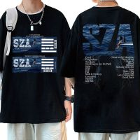 SZA New Music Album SOS T Shirt Mens s 90s Vintage Hip Hop Short Sleeve Tee Shirt Casual Oversized Streetwear T-shirts XS-4XL-5XL-6XL