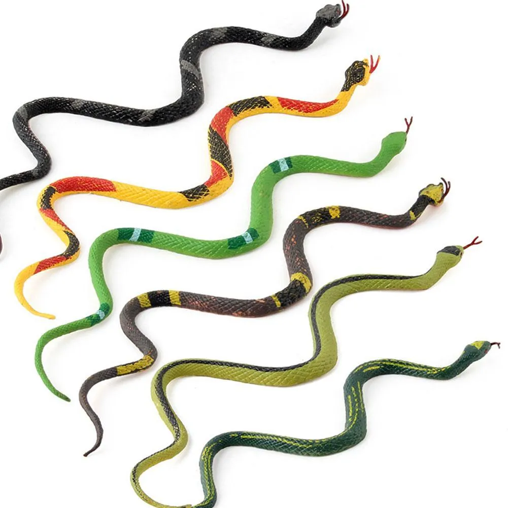 6PCS Simulation Snake Rubber Fake Trick Scary Snake Models April Fool Joke  Funny Gags Trick Toy Realistic Snake Prank Prop Cosplay Props Tricky |  Lazada PH