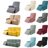 【cloth artist】 ผ้าคลุม Sofa Recliner ผ้าฟลีซผ้ายืดคลุมแอคทูเอเตอร์ไฟฟ้าสำหรับเด็กผู้ชายขี้เกียจ,ผ้าคลุมป้องกันความสกปรกผ้าคลุมโซฟาห้องนั่งเล่น3ที่นั่ง