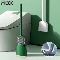 ◕✷ MICCK WC Toilet Brush Silicone Cleaning Brush With Detachable Handle Wall-Mounted Cleaning Tools For Bathroom Home Accessories