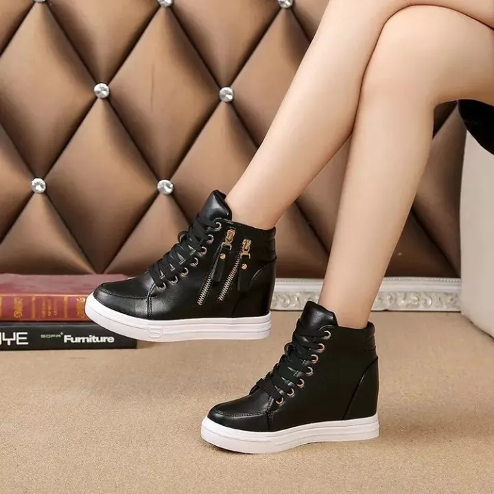 high cut boots for ladies