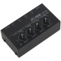 Eu Plug,Ha400 Ultra-Compact 4 Channels Mini Audio Stereo Headphone Amplifier With Power Adapter Black thumbnail