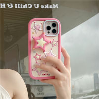 เคสซิลิโคนนุ่มเหลวสำหรับ IPhone 11 12 13 14 Pro Max ฝาหลังมีขาตั้งรูปการ์ตูนน่ารัก3D ดาวสำหรับ IPhone 14เคสโทรศัพท์กันกระแทกสำหรับเด็กผู้ชายและเด็กผู้หญิง