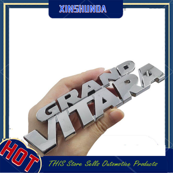 XSD 1 X ABS GRAND VITARA Letter Logo Car Auto Rear Trunk Emblem Badge