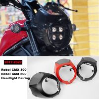 แผ่นบังแดดติดกระจกหน้ารถ CMX500 CMX300แฟริ่งไฟหน้าจักรยานยนต์สำหรับ Honda CMX500 Rebel CMX 500 300 Rebel500 2017-2022 2020 2021