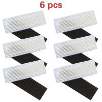 610 PCS หุ่นยนต์ Hepa Filter ฟองน้ำสำหรับ Cecotec Conga Excellence 1090หุ่นยนต์เครื่องดูดฝุ่นอุปกรณ์เสริมตัวกรองเปลี่ยน