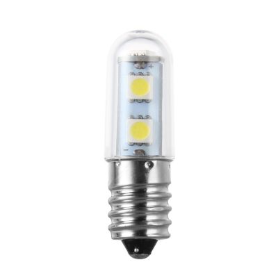 Mini E14 1W 7 LED 5050 SMD Nature/Warm White Light For Sewing Machine Refrigerator Lamp 110V/220V LED Bulb