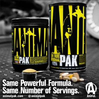 Universal Animal Pak มีทั้ง2รูปแบบ (เม็ด44Packs) และ(ผง388g)