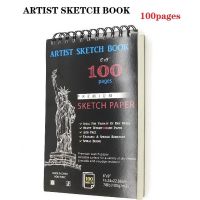 ?โปรโมชั่น? สมุดสเก็ตช์ Sketchbook100 หน้าขนาด A5【6*9in】professional การเขียนและภาพวาด book sketch book หนังสือภาพวาด tracing book ราคาถูก???? สุด สุด สุด สุด สุด สุด สมุด  โน๊ต สมุดระบายสี หนังสือ น่ารัก