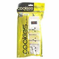 Cookies อุปกรณ์จ่ายไฟ  POWER BAR CK-3210 (2M, 3ช่อง)