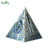 Dolity กล่องรูปทรงปิรามิด Figurines การตกแต่งบ้านเครื่องประดับตั้งโต๊ะสำหรับปาร์ตี้วันเกิดงานแต่ง