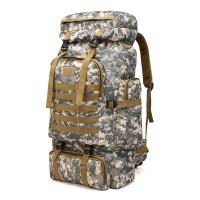 80L Waterproof Camouflage Backpack Climbing Hiking Bag Backpack Camping Mountaineering Outdoor Sport Backpack