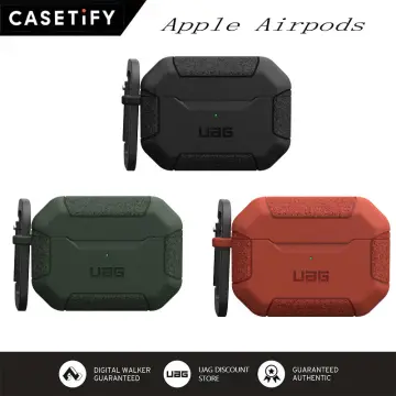 UAG AirPods Pro 2nd Gen Scout Case Premium Durable Protective with Carabiner