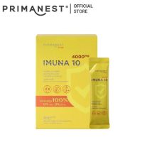 PRIMANEST Vita ImuNa 10 พรีมาเนสท์ วิต้า อิมูนา เท็น 4000 mg เสริมภูมิ [ขนาด 10 ซอง]