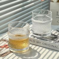 The Japanese classic whisky glass ins senior wind feeling hanging ice cup feels American coffee glass