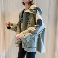 NEW Casual work clothes short coat womens spring autumn 2019 new wide Slouchy jacket comfortable and versatile short coat