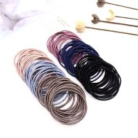 【CW】 AWAYT 50pcs/lot 5CM Hair Accessories Rubber Bands Ties Scrunchies Elastic Hairband Headband Decorations for