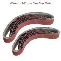 10pcs 760mm Sanding Belts For Angle Grinder Belt Sander Attachment Abrasive Tools 40 to 1000 Grit Cleaning Tools