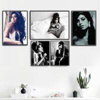 Beauty Woman Amy Winehouse Music Singer Star Art Decor Home Decor quality Painting wall art posters canvas painting K690 Wall Décor