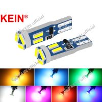 KEIN 10PCS NEW T5 Led Bulb W3W Meter Bulb 73 74 17 27 Car Dashboard Instrument Light Neo Wedge Panel Auto Instrument Lamp DC12V