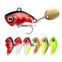 hot【DT】❀  New Arrival 1PCS 7g/10g/14g/20g Metal VIB Fishing Spinner Sinking Rotating Pin Crankbait Baits Tackle