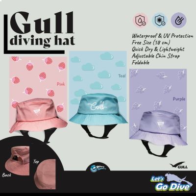 [สินค้าพร้อมจัดส่ง]⭐⭐Gull Diving Hat   หมวกกันแดด กันUV แห้งไว น้ำหนักเบา - Outdoor Hat - Suft Hat สีสันน่ารัก มี[สินค้าใหม่]จัดส่งฟรีมีบริการเก็บเงินปลายทาง⭐⭐