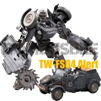 Toyworld ของเล่นสร้างความตื่นเต้นให้กับ TW-FS04,ของเล่นแปลงร่างสงครามโลกครั้งที่สองพีวีซีสำหรับเด็กหุ่นยนต์สายบู๊ WW2