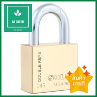 กุญแจลูกปืน SOLEX D45 45 มม. สีทองPADLOCK SOLEX D45 45MM GOLD **ทักแชทได้ค่ะ ยินดีบริการ**