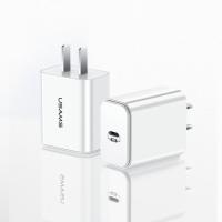 USAMS หัวชาร์จ อแดปเตอร์ ชาร์จเร็ว USB Charger 18W PD Fast Charge usb Type C PD Charger for iPhone X XS XR Portable Phone Charger for Huawei Samsung Adapter