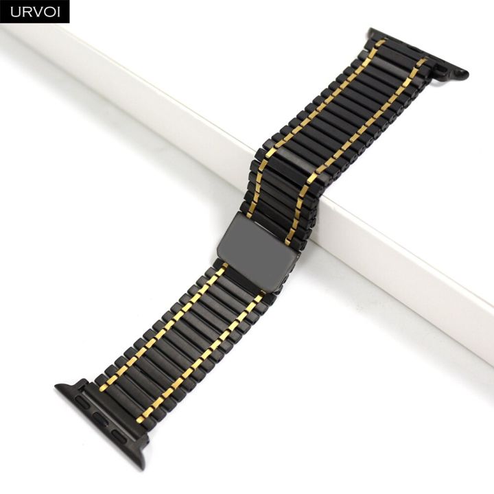 urvoi-band-for-apple-watch-ultra-series-8-7-6-se5432-stainless-steel-magnet-loop-strap-for-iwatch-stylish-bracelet-link-chain-straps