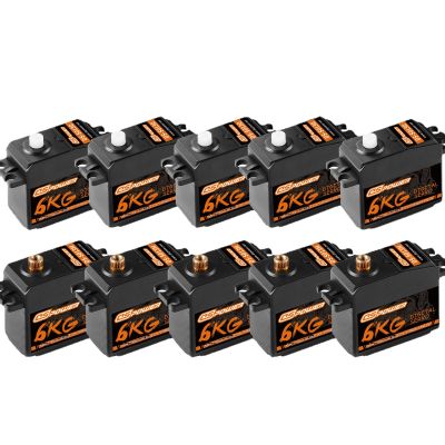 DSpower 1/5/10Pcs 6KG กันน้ำ Servo ความเร็วสูง Digital Servos สำหรับ Wltoys HSP Trx Scx10 Mn99s Mn86 12428 124018 124019 1/10 RC รถ Crawler รีโมทคอนโทรลรถ