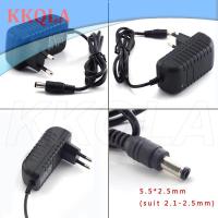 QKKQLA EU Plug DC 12V 2A Switching Power Supply AC110V~220V 2000ma LED Adapter For Camera CCTV Router