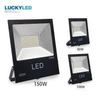 【☄New Arrival☄】 lezhandai00470736 Luckyled Led Reflector 50W 100W 150W 220V 240V ฟลัดไลท์กลางแจ้งไฟ Led กันน้ำ Ip66อลูมิเนียม Led Floodlight โคมไฟติดผนัง