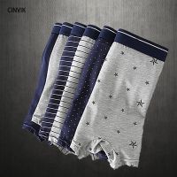 6pcsLot Male Panties Mens Underwear Boxers Breathable Man Boxer Solid Underpants Comfortable Shorts y Lingerie S-XL