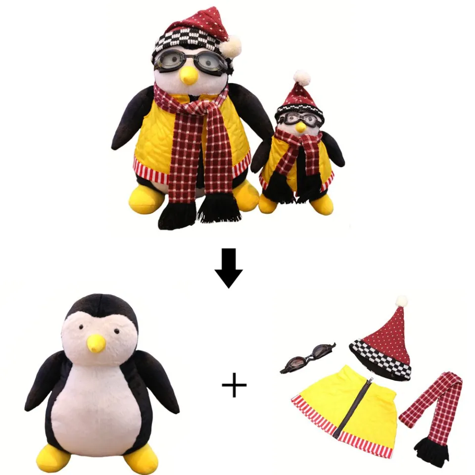 Penguin Hugsy Plush Toy Friends Joey's Friend Hugsy Hugs Plush Doll Rachel  Soft Plush Toy Friends