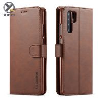 XICCI for Huawei P30/P30 Lite/P30 Pro Case Luxury Denim Fabirc Retro Stand Wallet Flip Case for P30/P30 Lite/P30 Pro Magnetic Filp Phone Case