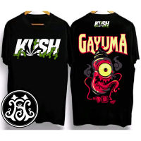 HOT 2023 เสื้อยืดลำลองสไตล์ใหม่ เสื้อยืดพิมพ์ลายกัญช KUSH ใหม่  ดีไซน์สีด้านหน้า 420 Smoke เสื้อยืดบุหรี่ เสื้อยืด เสื้อยืดแฟชั่น