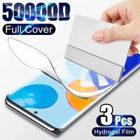 3PCS Hydrogel Film For Xiaomi Redmi Note 11 10 9 8 6 Pro 11S 9S 9T 7 Screen Protector For Redmi 10 9A 9C NFC 8 8A 7A 6 Film Screen Protectors