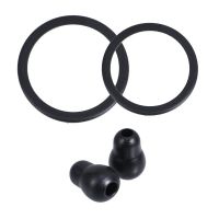 2Sets Durable Stethoscope Earplug Replacement Earbud for Hospital Clinic isolate the interference from external noise PVC Earbud Ear Protection