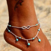 【CW】℡❉✐  KINFOLK Anklets Foot Jewelry Beach Ankle Leg Accessories